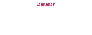 Text Box: Danaher
&nbsp;
